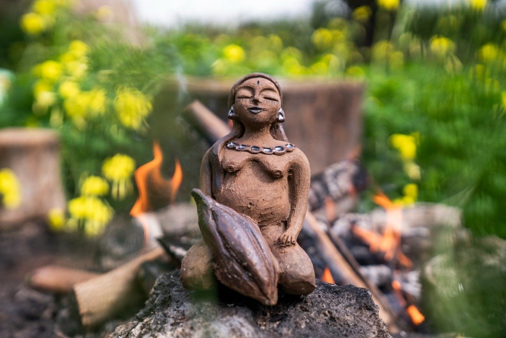 Espíritu Cacao en cerámica