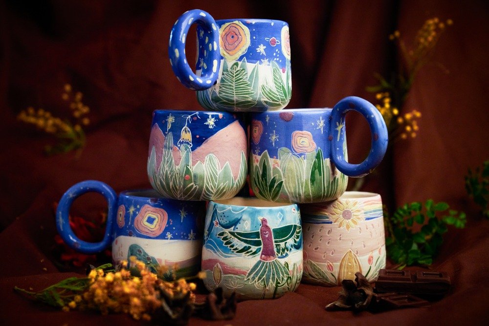 Natalia Descalza: Arte en cerámica en Ibiza - Objetos mágicos cerámica - Cerámica artesanal en Ibiza - Cerámica ritual